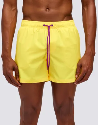 Sundek Swim shorts With Stretch Elastic Waist And Pocket Cantaloupe 01