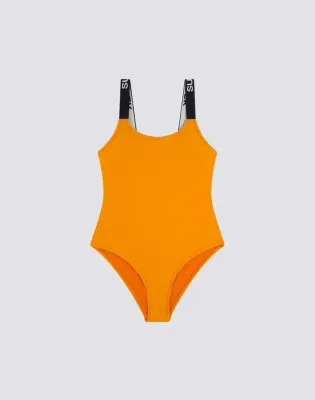 Sundek Girls Lulo One-Piece Swimsuit with Logoed Straps