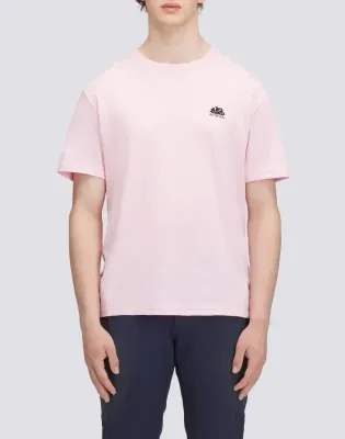 Sundek Men Pink Wetsuit Printed T-Shirt