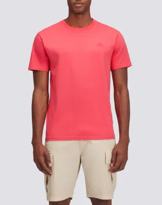 Sundek Men Joy Crew Neck T-Shirt with Logo