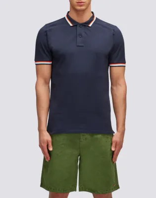 SUNDEK MAN BRICE POLO-NAVY 24