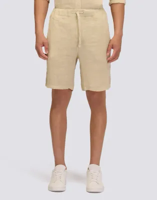 Sundek Men Sand Linen Walkshorts
