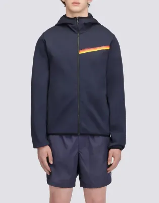 Sundek Men Navy Rainbow Detail Sweatshirt