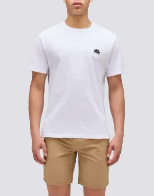 Sundek Men White Wetsuit Printed T-Shirt