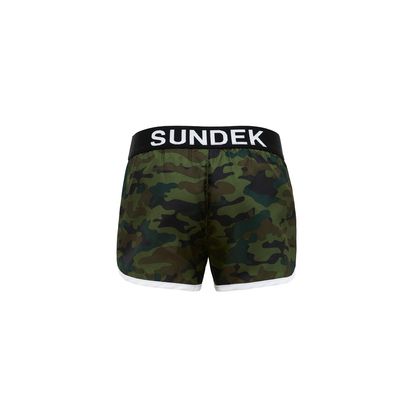 GIRL'S SWIM SHORTS-DEEP FOREST