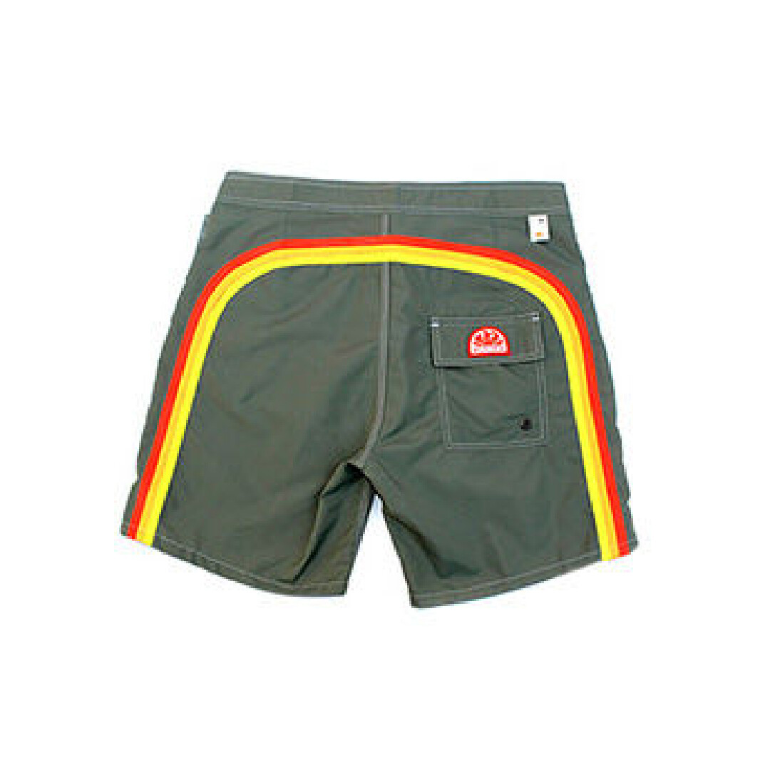 Sundek Men's BS/RB Low Rise 17" - Ar. Green #3