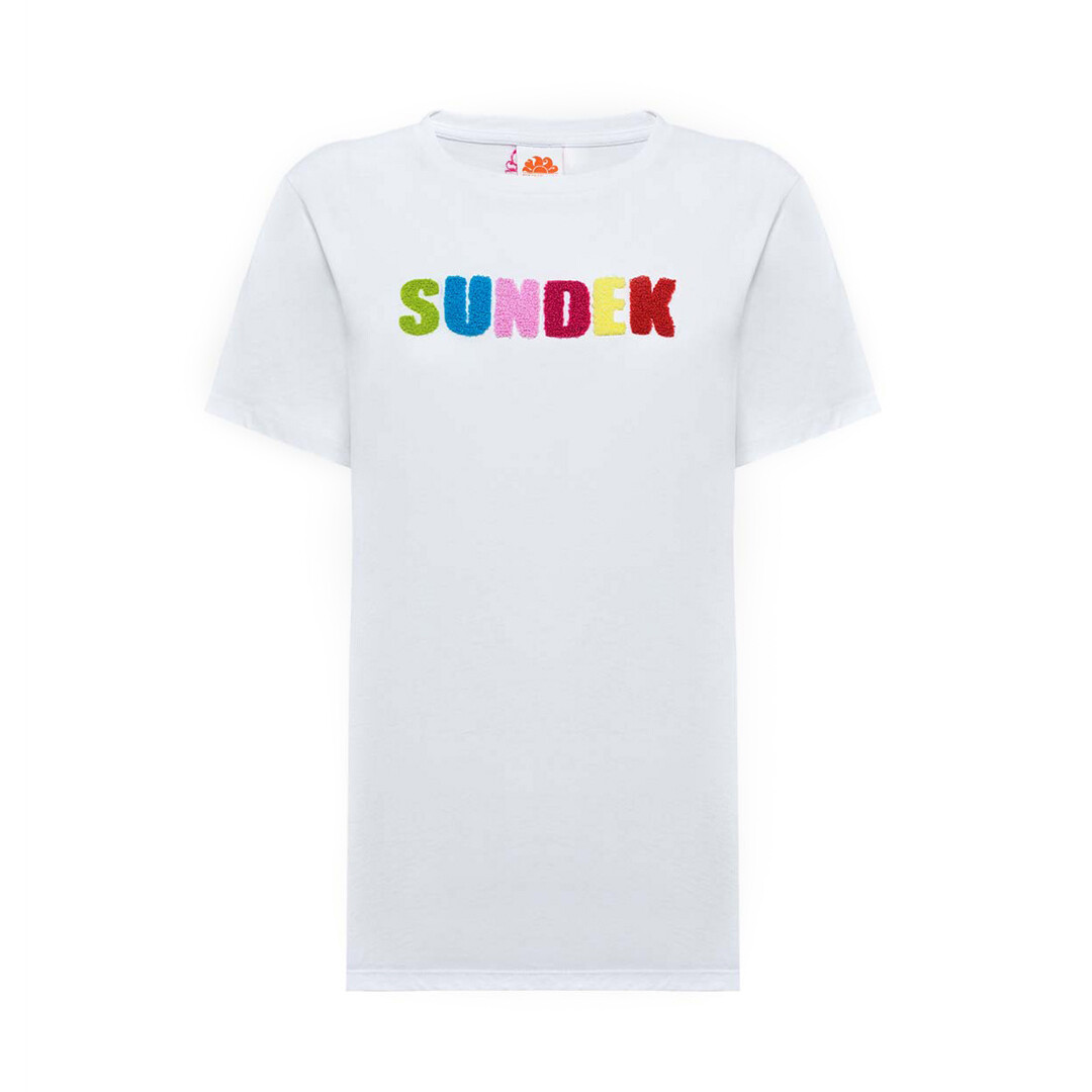 SUNDEK ELLIS-O-NECK TSHIRT - WHITE