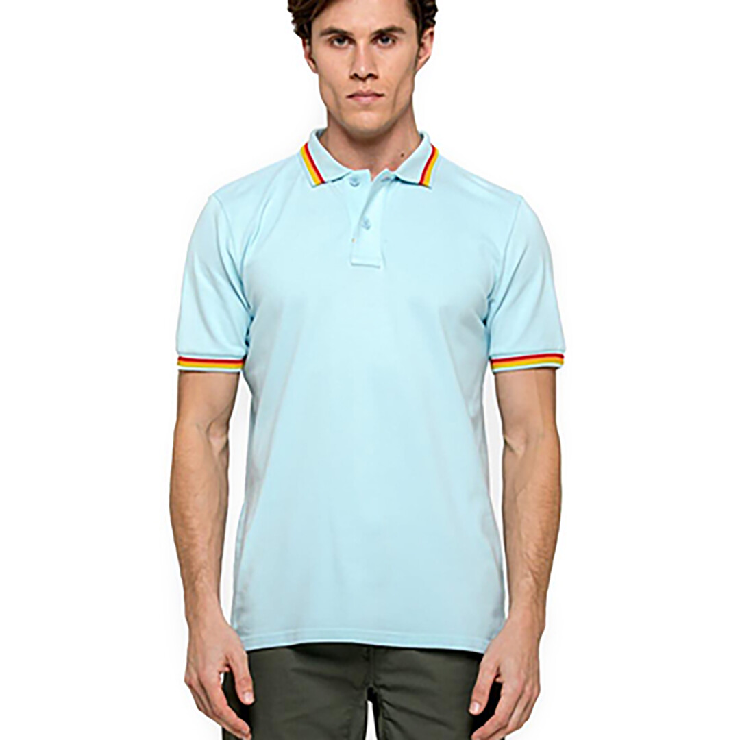 Men's Brice Polo Collar Shirt - Vintage Glacier