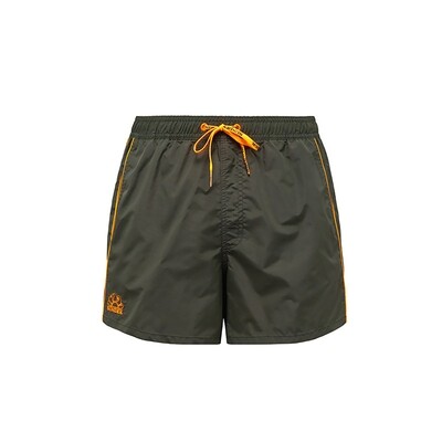 Sundek Men's Coltrane BS/Elastic Waist 13" Piping, Pocket,Sundek Lace - Dark AR. Green #2