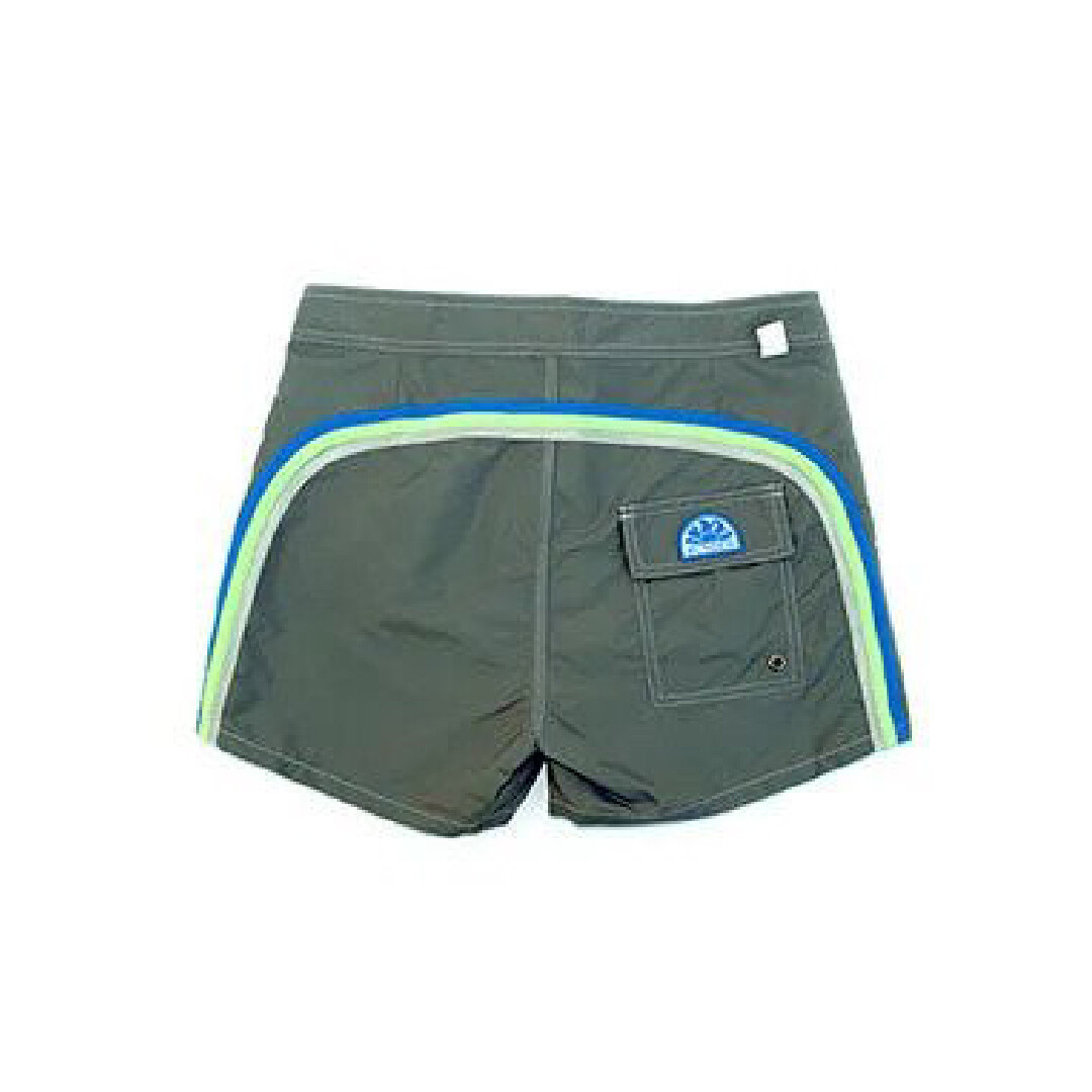 Sundek Men's BS/RB Low Rise 14" - Medium Grey