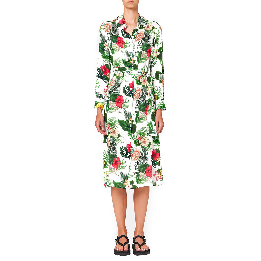 SUNDEK WOMEN MELIA-DRESS WHITE