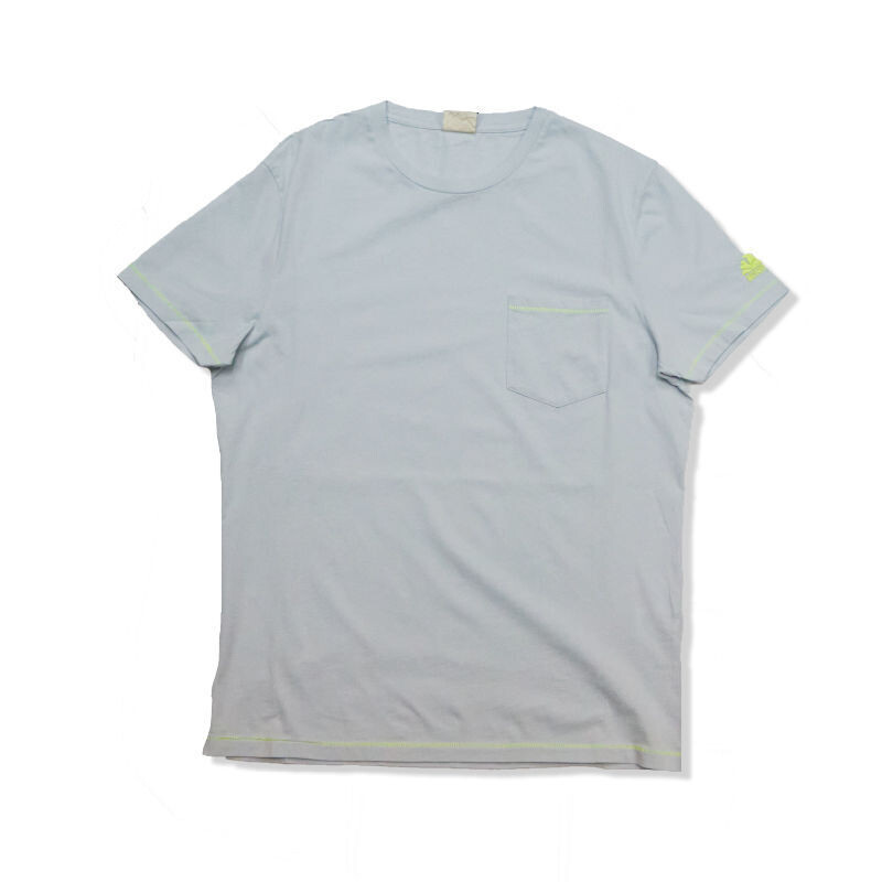 SUNDEK ALESSIO T-SHIRT - STONEWASHED BLUE
