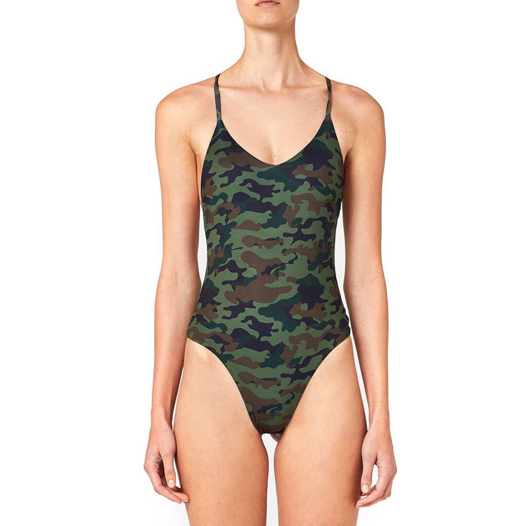 WOMEN HAMOA-SWIMSUIT-DEEP FOREST