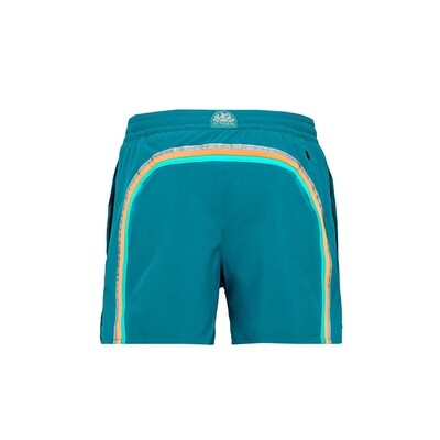 Sundek Men's BS/RB Elastic Waist 14" - Teal