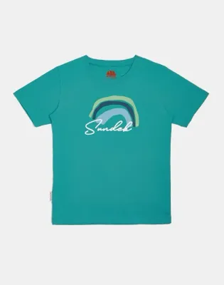 SUNDEK BOYS T-SHIRT-BLUE GRASS