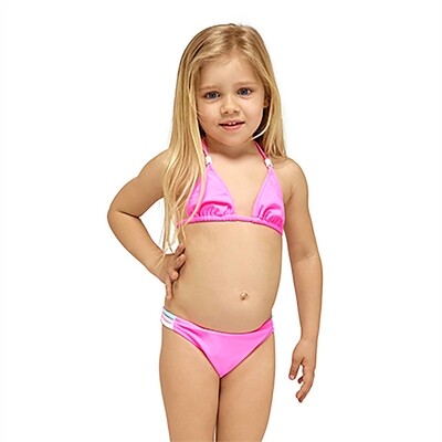 Girls Mini Jennifer Bikini - Hot Pink