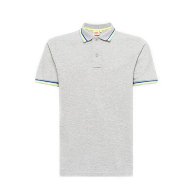BRICE POLO GREY MELANGE #9