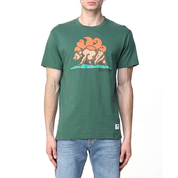SUNDEK MEN T-SHIRT - MYRTLE