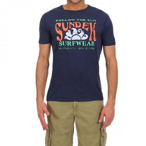 SUNDEK MEN ROBIN T-SHIRT NAVY