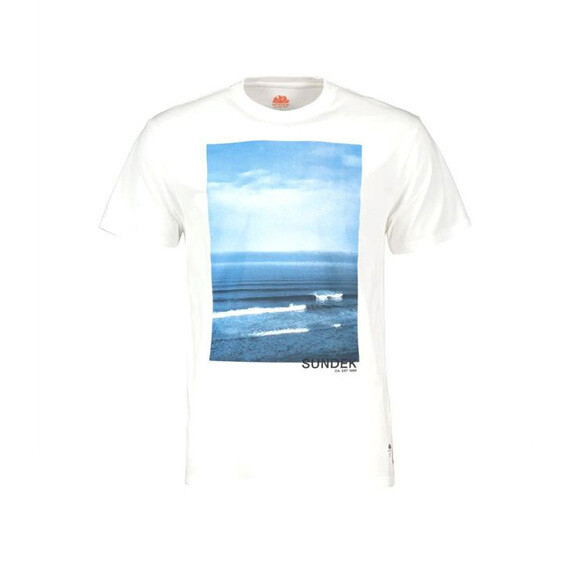 SUNDEK PRINTED T-SHIRT-WHITE