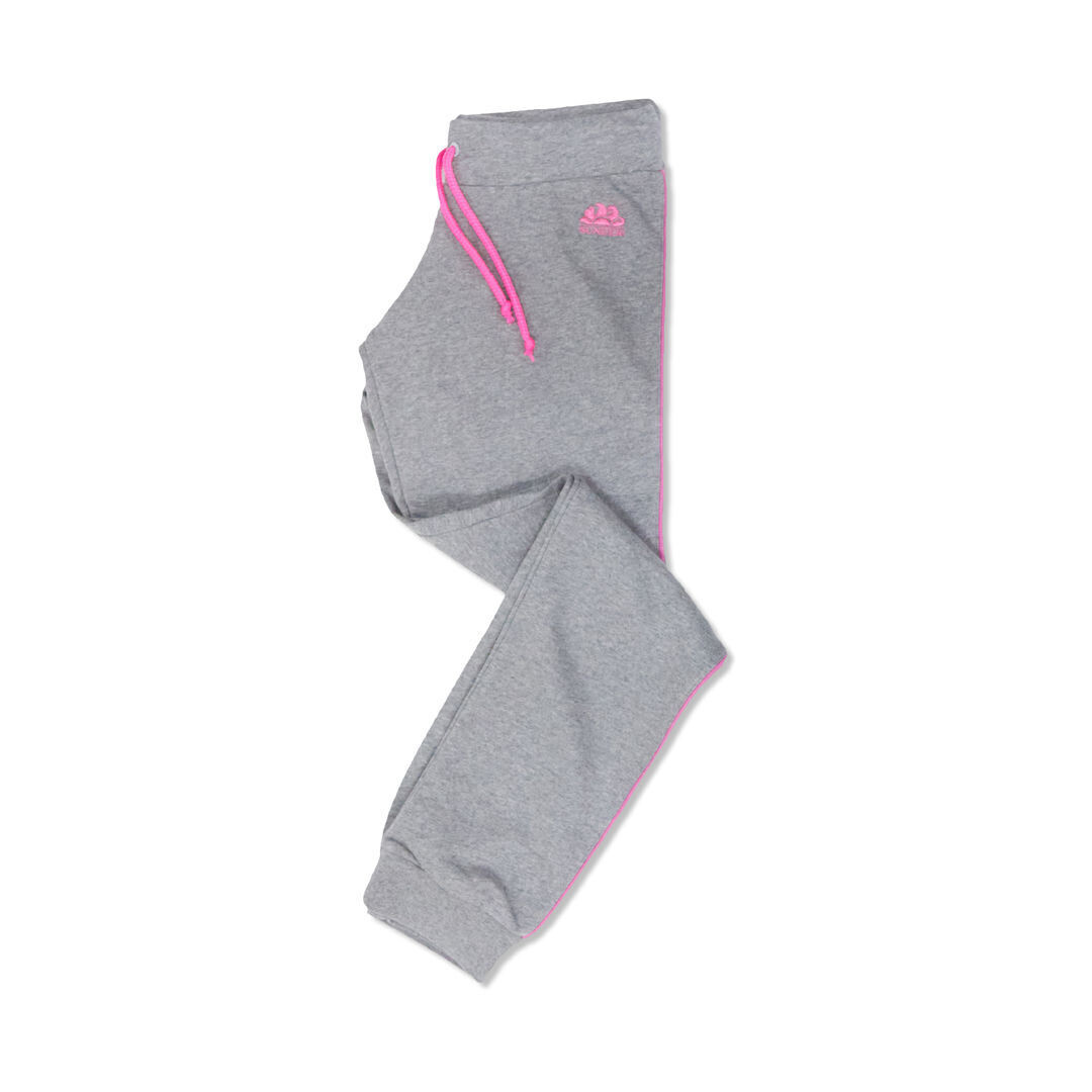 FEDERICA TROUSERS - DARK GREY MELANGE