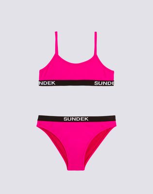 Bandeau Top And Standard Briefs