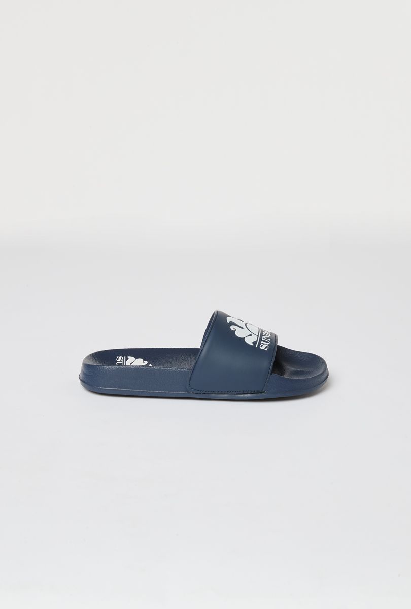 Sundek Costa Mini Band Slippers Navy 02