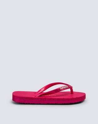 Sundek Mini Rubber Flip-Flops With Glitter