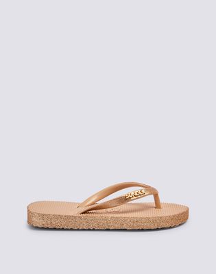 Sundek Girls Mini Rubber Flip-Flops With Glitter