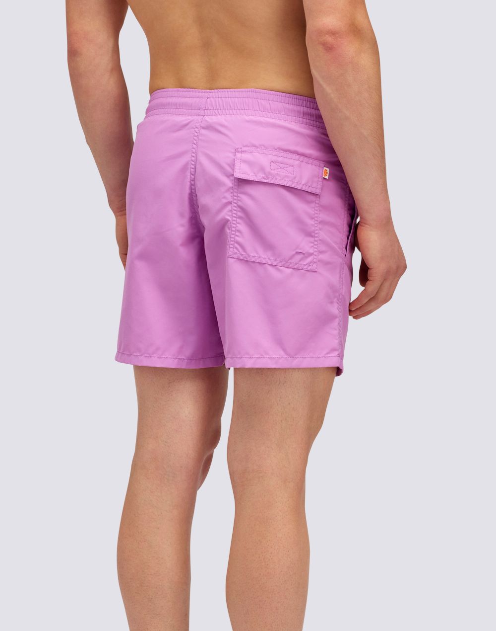 Sundek Micropeach Mid-Length Swim Shorts With An Elasticated Waistband