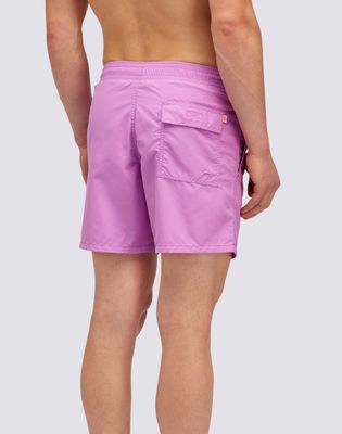 Sundek Micropeach Mid-Length Swim Shorts With An Elasticated Waistband