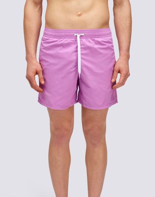 Sundek Micropeach Mid-Length Swim Shorts With An Elasticated Waistband