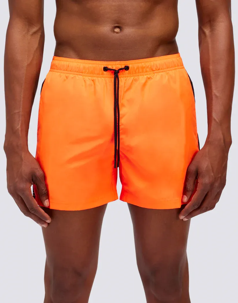 Sundek Light Poly Short Swimshorts With Elastic Waist
