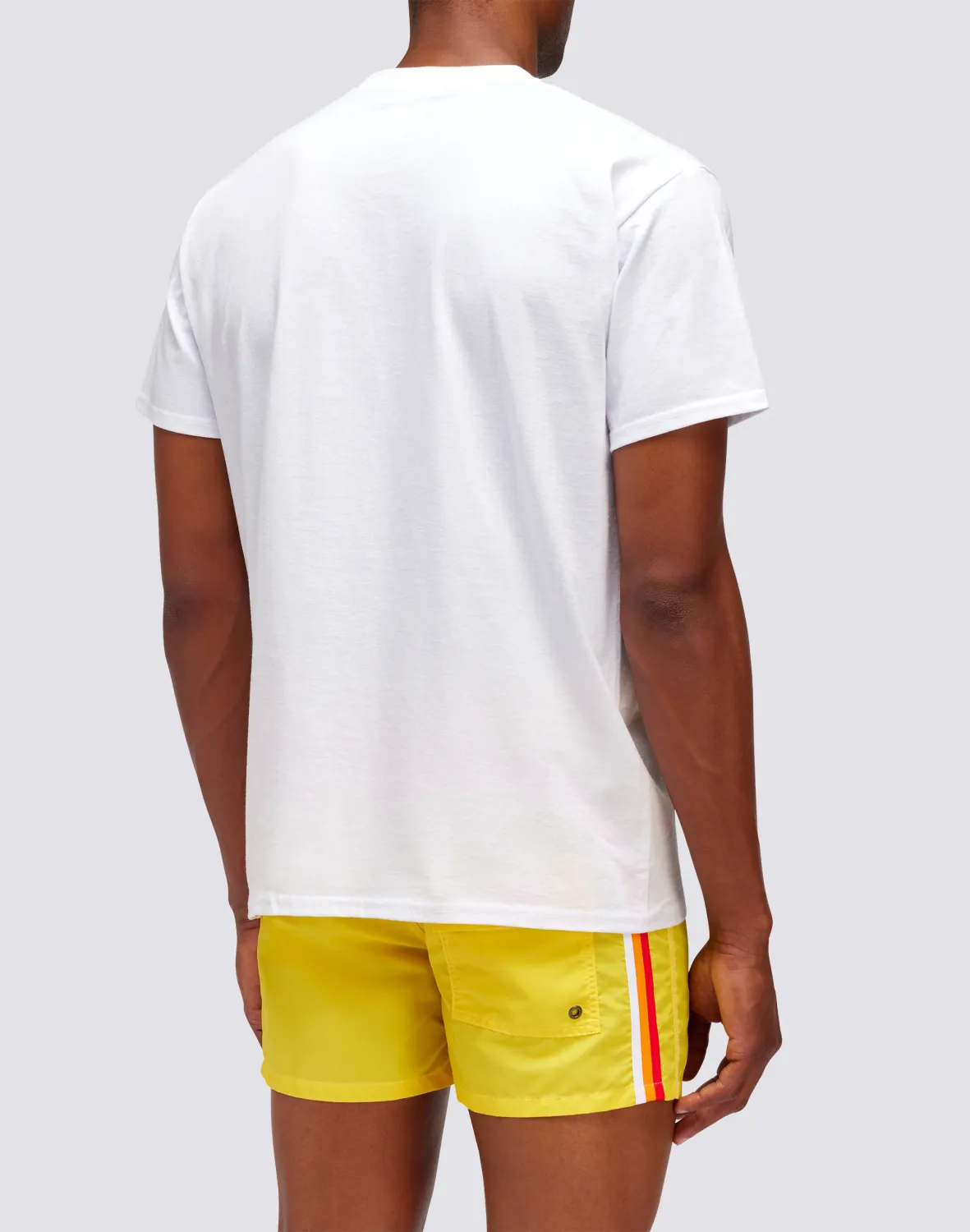 Sundek Men White T-Shirt With Heritage Patch