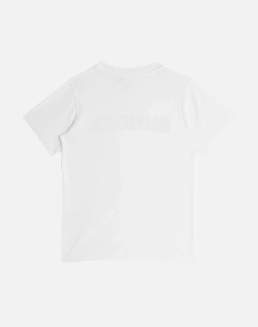 Crewneck T-Shirt With Camou Print Logo