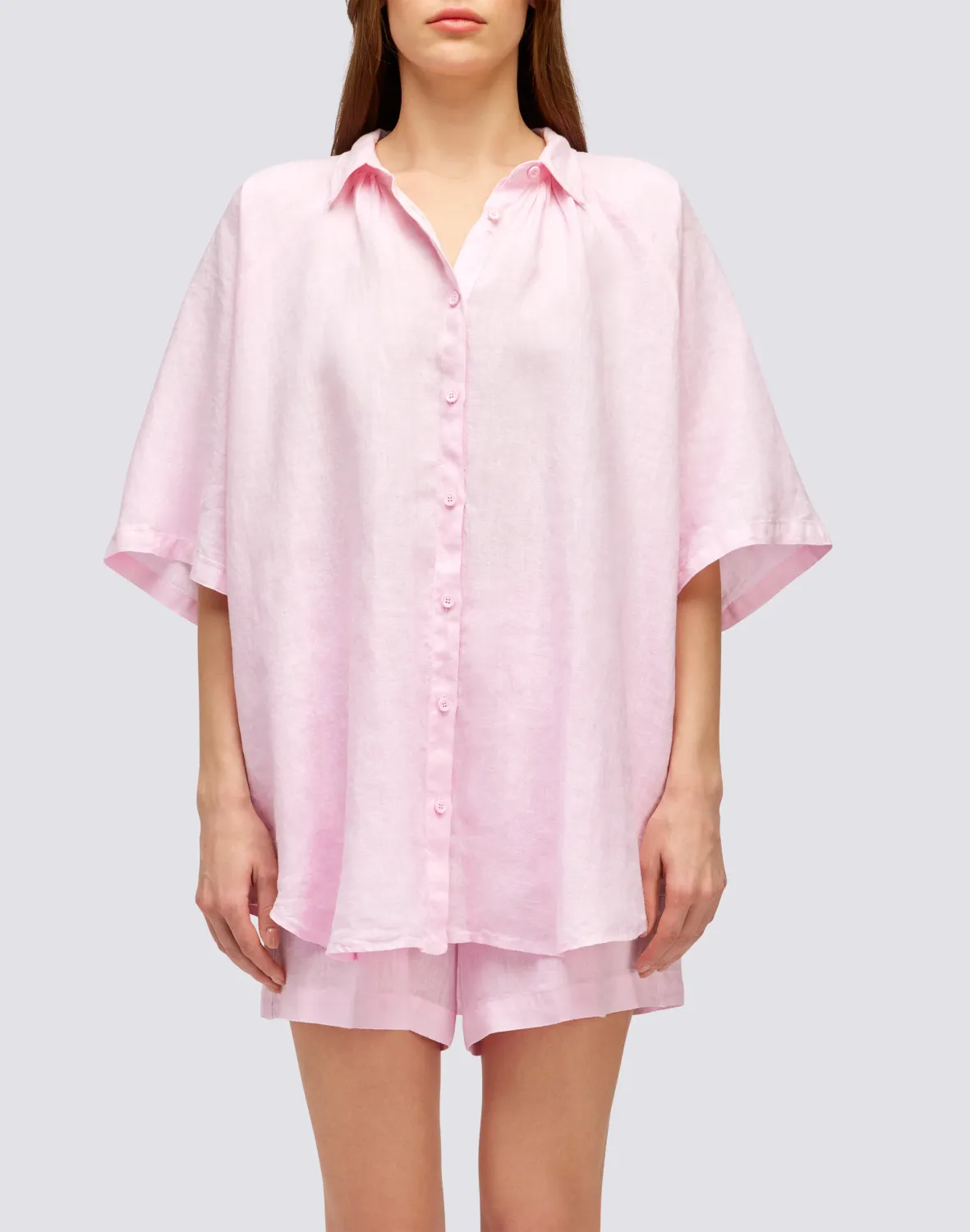 Sundek Women 3/4 Shirt In Linen