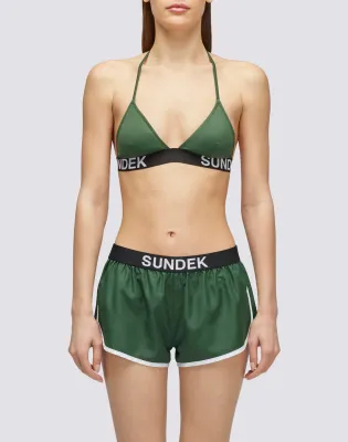 Lulin - Shorts Swimsuit With Elasticated Waist