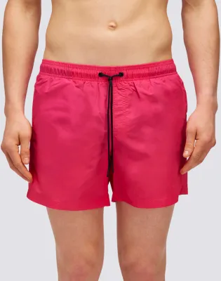 Sundek Swim shorts Elastic Waist Iconic Taffeta Dark Rainbow Flamingo 04