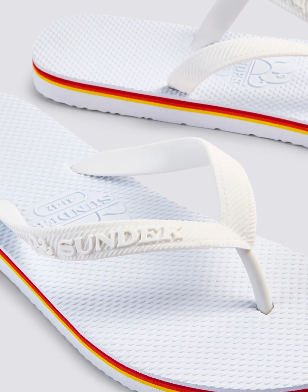 SUNDEK BARRACUDA - FLIP-FLOPS WITH RAINBOW EDGES