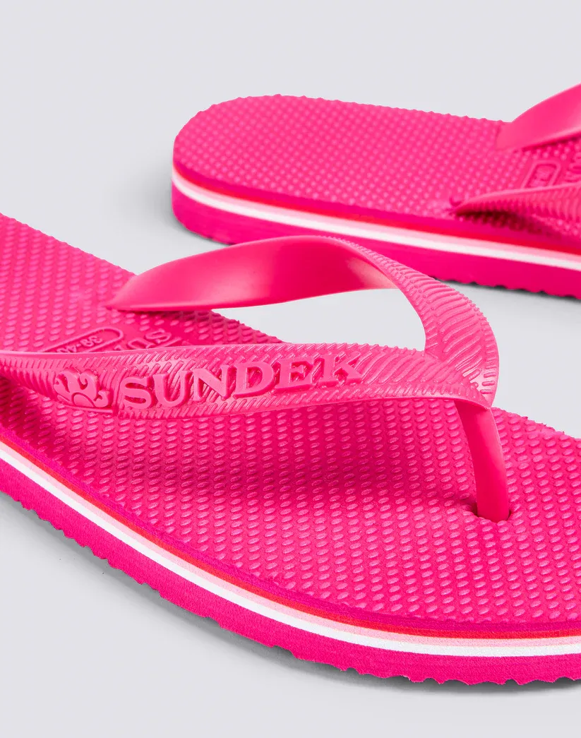 SUNDEK BARRACUDA - FLIP-FLOPS WITH RAINBOW EDGES