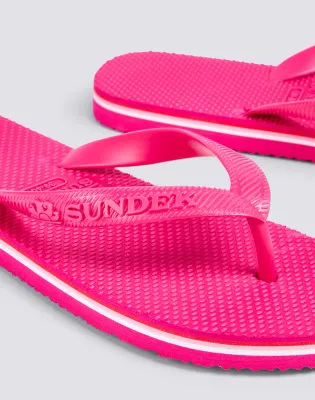 SUNDEK BARRACUDA - FLIP-FLOPS WITH RAINBOW EDGES