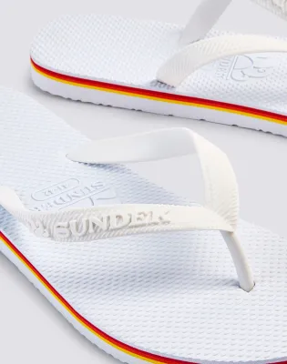 SUNDEK BARRACUDA - FLIP-FLOPS WITH RAINBOW EDGES