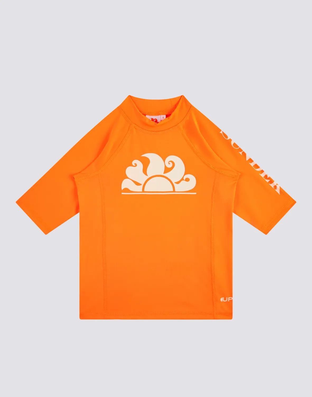 Sundek Rashguard Crew Neck Upf 50  Flash Orange 01