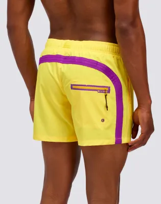 Sundek Swim shorts With Stretch Elastic Waist And Pocket Cantaloupe 01