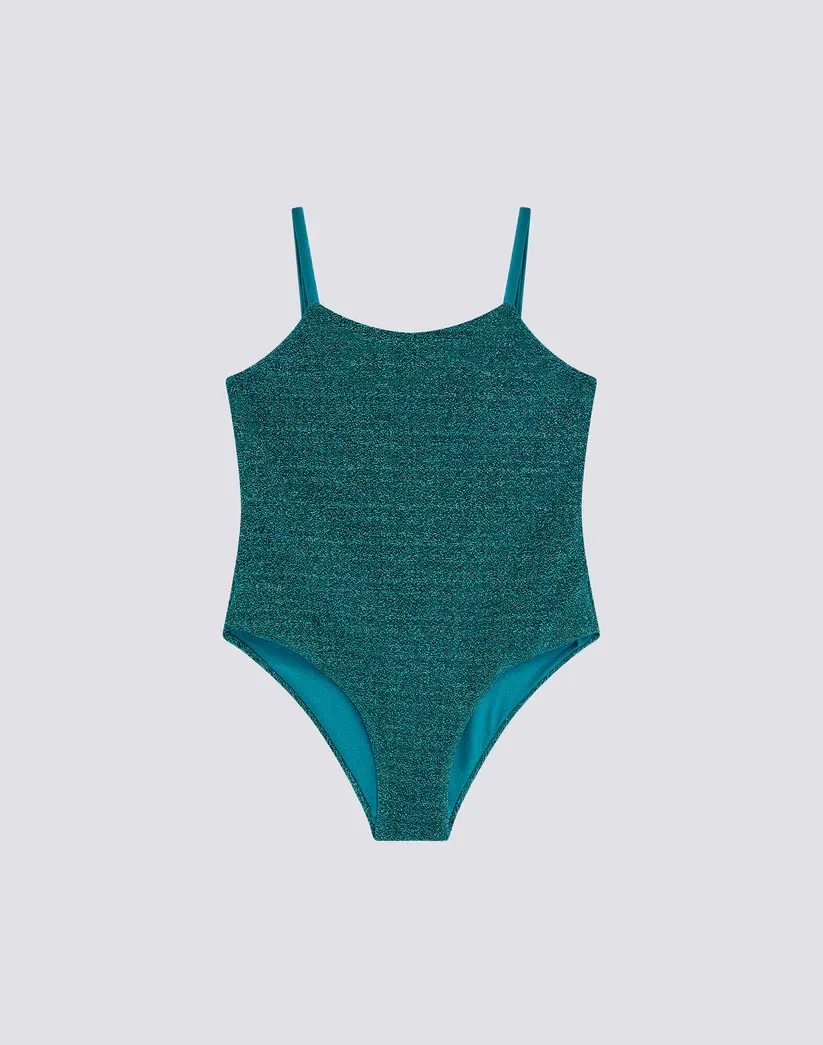 Sundek Girls Bilberry One-Piece Swimsuit in Lurex