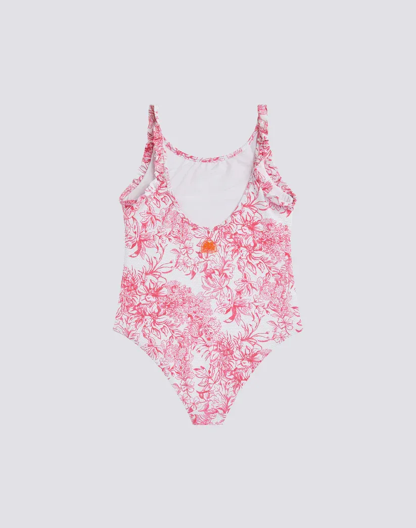 Sundek Girls Pitaya Fleur de Joie Print One-Piece Swimsuit