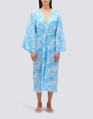 Sundek Women Kimono Dress Bilberry