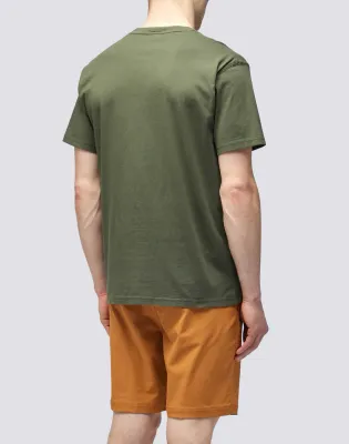 Sundek Men Dark Green T-Shirt with Pocket