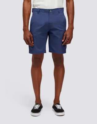Sundek Men Navy Quick-Dry Cargo Shorts