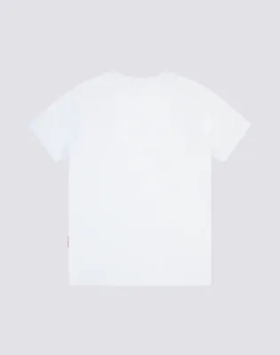 Sundek Boys White Mini New Simeon Logo Crew-Neck T-Shirt